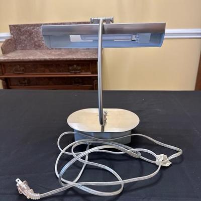Two Clocks and a Lamp