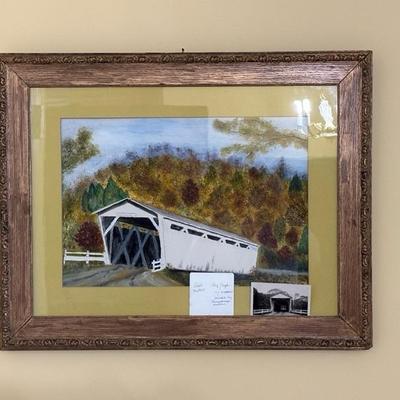 Covered Bridge Painting