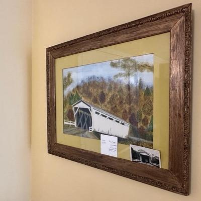 Covered Bridge Painting