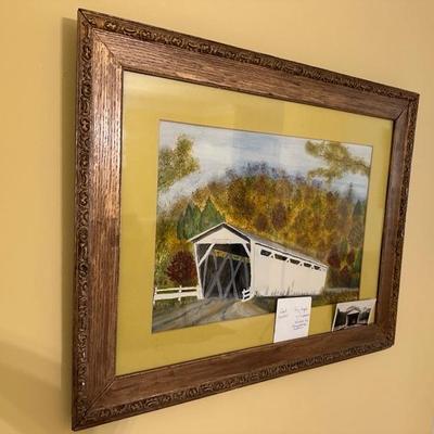 Covered Bridge Painting