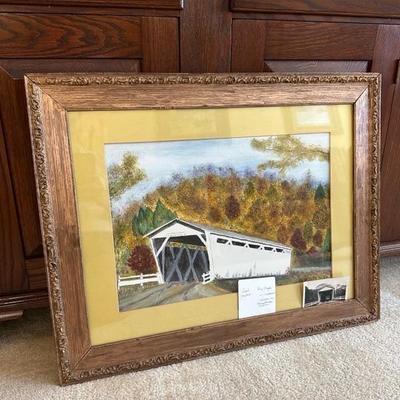 Covered Bridge Painting