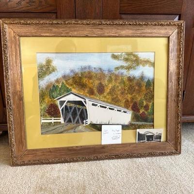 Covered Bridge Painting