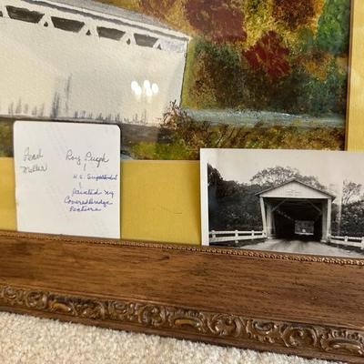 Covered Bridge Painting
