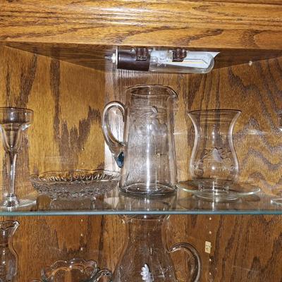 Shelf of crystal 1