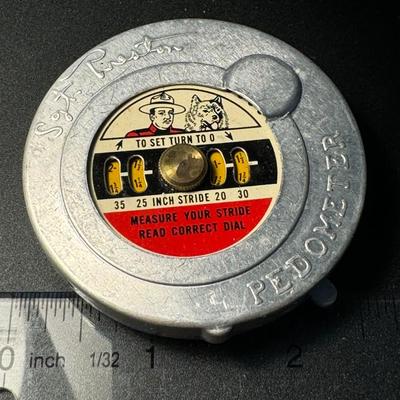 Vintage Sgt. Preston Stride meter