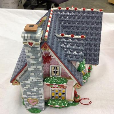 Heart Blooms Cottage Dept. 56 Snow Village