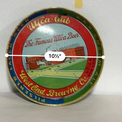 Vintage Utica Club Metal Beer Tray