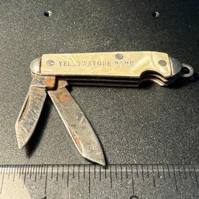 Yellowstone Park knife