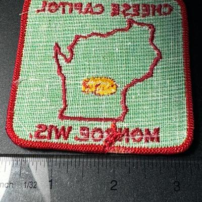 Cheese Capitol Patch Monroe, Wisconsin