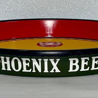 Vintage Phoenix Metal Beer Tray