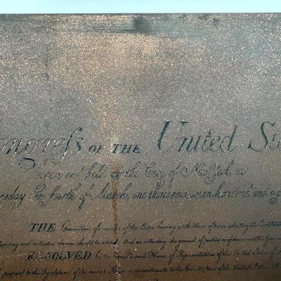 Congrefs Of The United States, March 4th, 1789