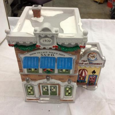 Village Police Station Dept. 56 Snow Village