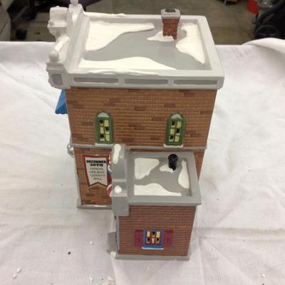 Village Police Station Dept. 56 Snow Village