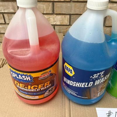 De-Icer, Windshield Wash, 3 Microban Sanitizing Spray, Dial Hand Soap
