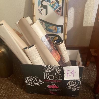 E4-poster grab box with 1972 art