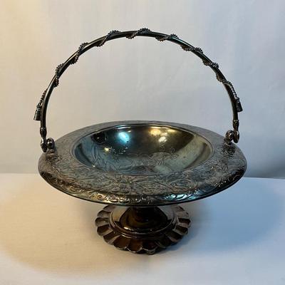 Silver Brides Basket