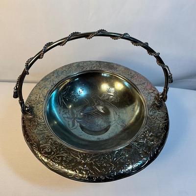 Silver Brides Basket