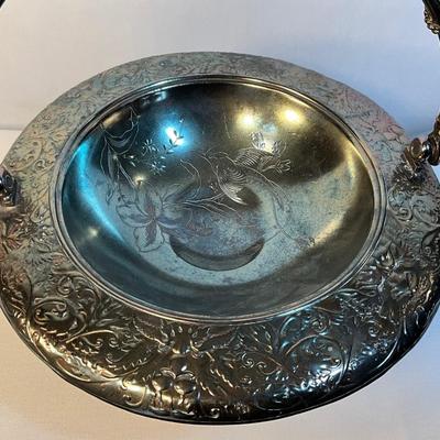 Silver Brides Basket