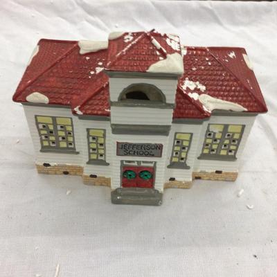 Jefferson School Dept. 56 Snow Village