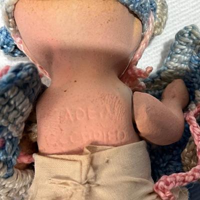 Vintage pair of jointed dolls