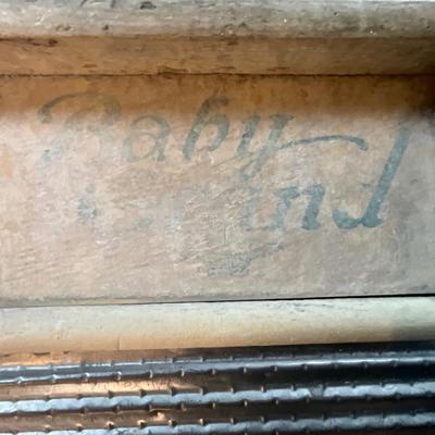 Antique washboard, 18in