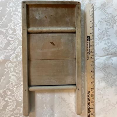 Antique washboard, 18in