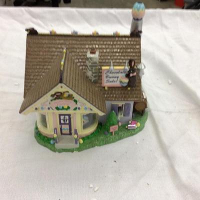Chocolate Bunny Factory Dept. 56 Snow Village