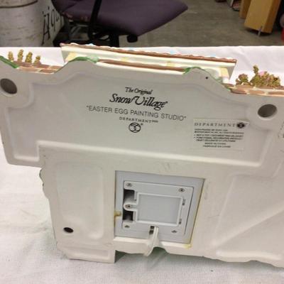 Easter Egg Painting Studio Dept. 56 Snow Village