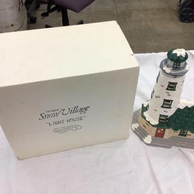 Light House Dept. 56 Snow Village