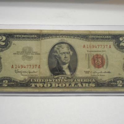 1963 2 Dollar Bill