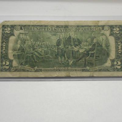 1995 2 Dollar Bill