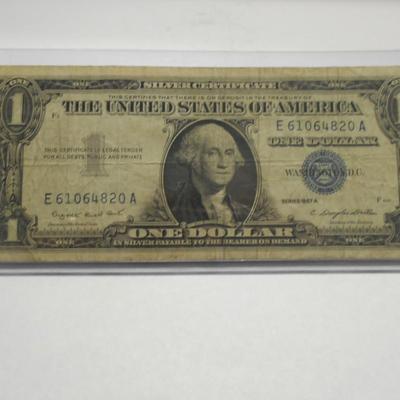 1957 A One Dollar Silver Certificate
