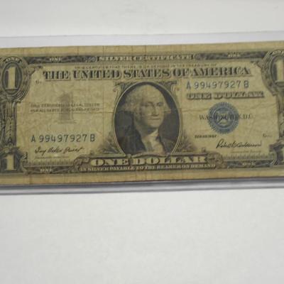 1957 One Dollar Silver Certificate