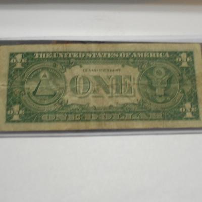 1957 B One Dollar Silver Certificate