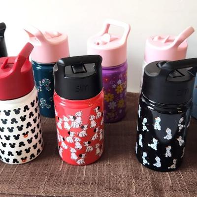 Lot #104 Lot of 11 Simple Modern Disney Insulated cups - 10 10 oz, 1 14 oz.