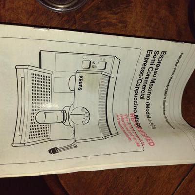 Krups Espresso Maker