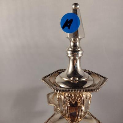 Meriden B. Company Candelabra (Choice A)
