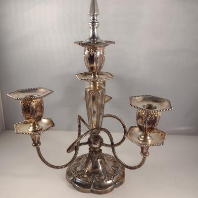 Meriden B. Company Candelabra (Choice B)