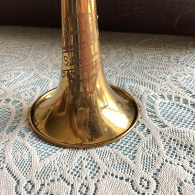 Cornet Music Instrument with Alligator Case