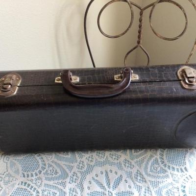 Cornet Music Instrument with Alligator Case
