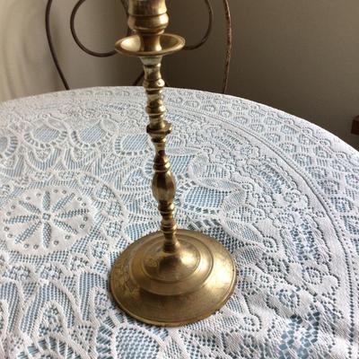 Brass Lot 2 Candle Holders