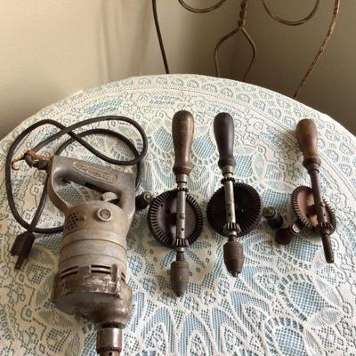 Vintage Tool Lot 1 Drills