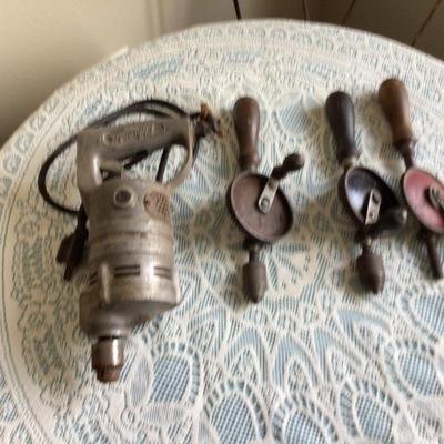 Vintage Tool Lot 1 Drills