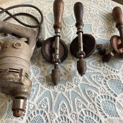 Vintage Tool Lot 1 Drills