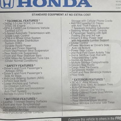 2003 Honda Pilot 109k Miles -Hear it start & see it drive on our Facebook