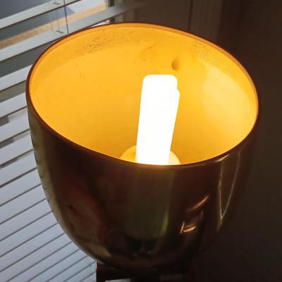 Vintage Torchiere Floor Lamp Greek Key Brass MCM Rare! MID CENTURY ANTIQUE! (1 of 2)