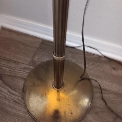 Vintage Torchiere Floor Lamp Greek Key Brass MCM Rare! MID CENTURY ANTIQUE! (2 of 2)