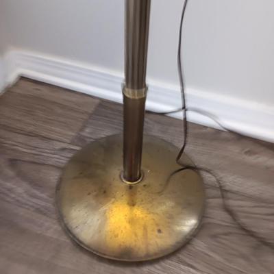 Vintage Torchiere Floor Lamp Greek Key Brass MCM Rare! MID CENTURY ANTIQUE! (2 of 2)