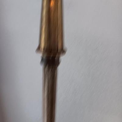 Vintage Torchiere Floor Lamp Greek Key Brass MCM Rare! MID CENTURY ANTIQUE! (2 of 2)