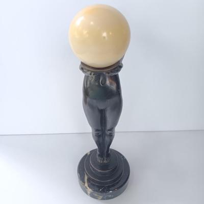 M Le Verrier ” Lueur “Iconic Art Cast sculpture by Max Le Verrier circa 1930